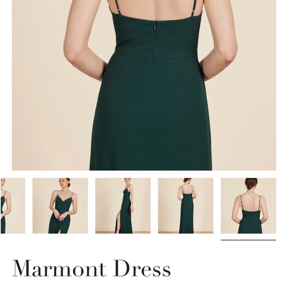 Park and Fifth Marmont dress - Hunter green - Picture 4 of 4